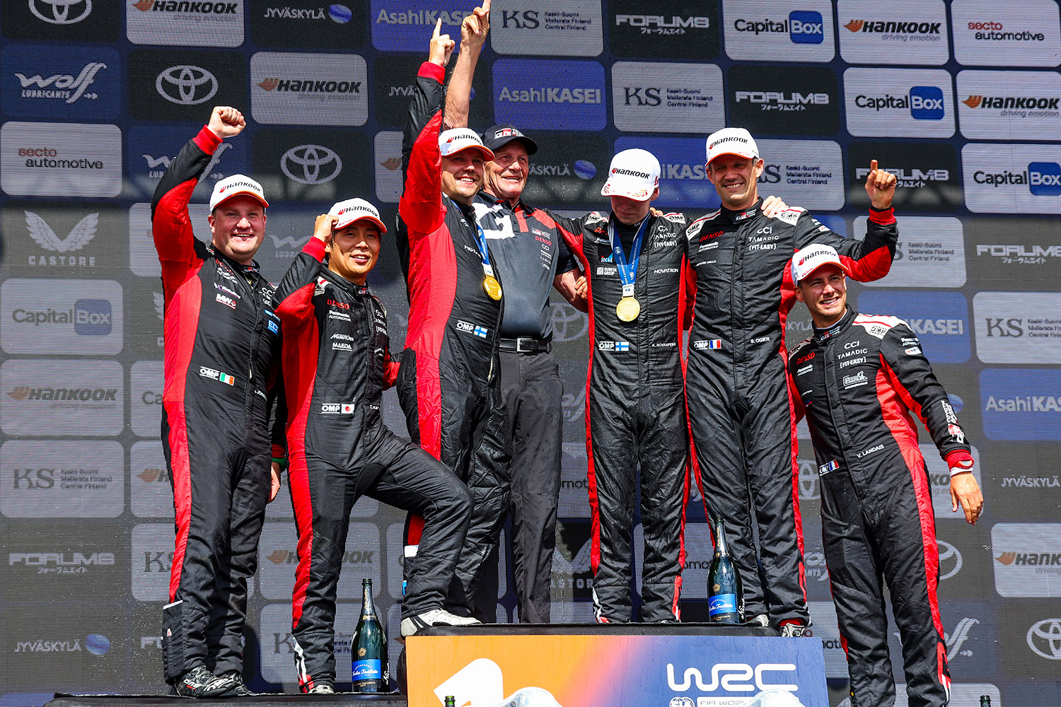 WRC Rd.9 フィンランドの表彰台 〜 画像22