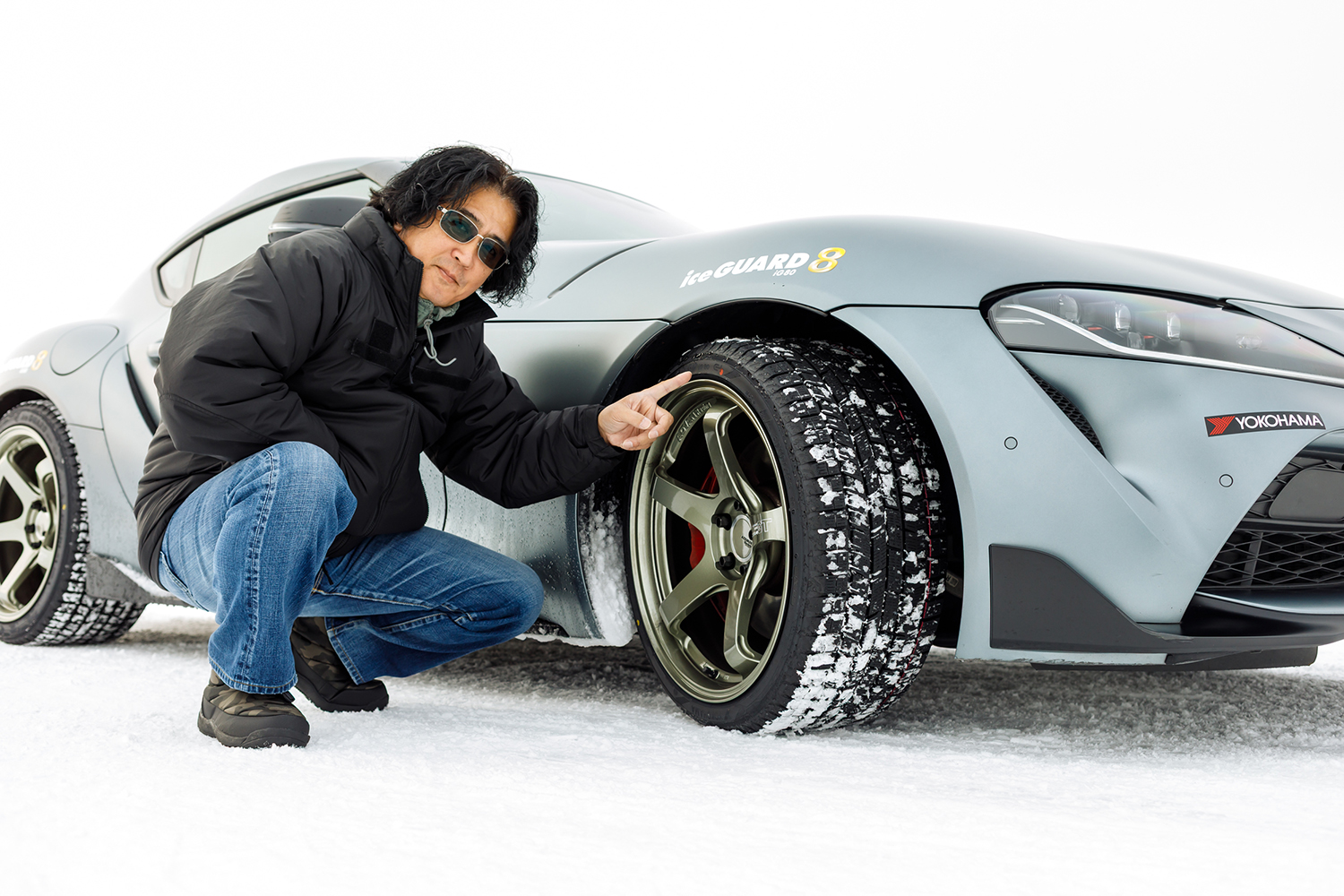 「アイスガード８」のハンパない安心感で雪上ドライブが楽しくなる
