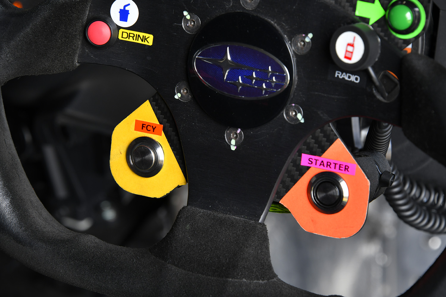 スバル・ハイパフォーマンスXフューチャーコンセプトのステアリングスイッチ 〜 画像17