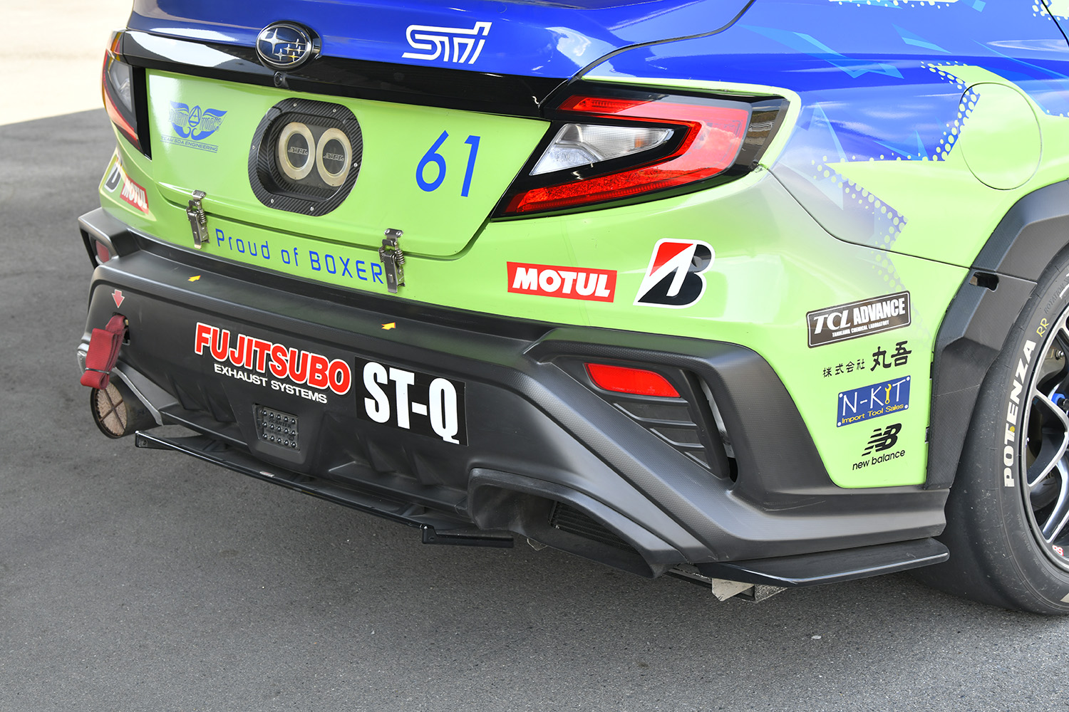 Ｓ耐ST-Qクラス参戦中の「ハイパフォーマンスXフューチャーコンセプト」は注目技術のオンパレードだった 〜 画像25