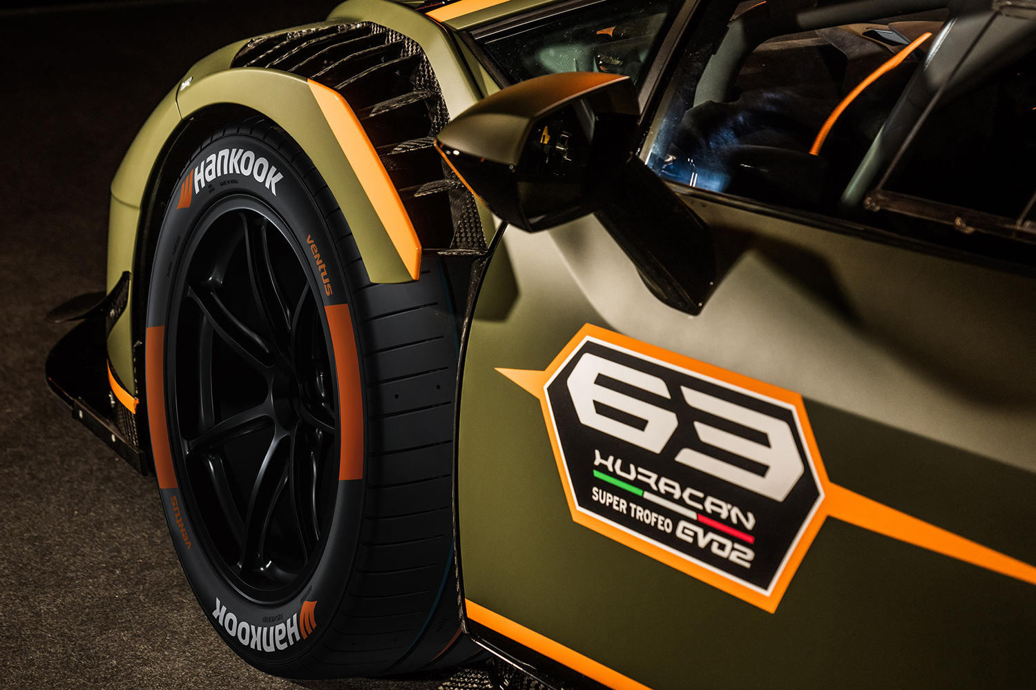 ハンコックタイヤを履いたランボルギーニ・ウラカン・スーパートロフェオ・エヴォ2