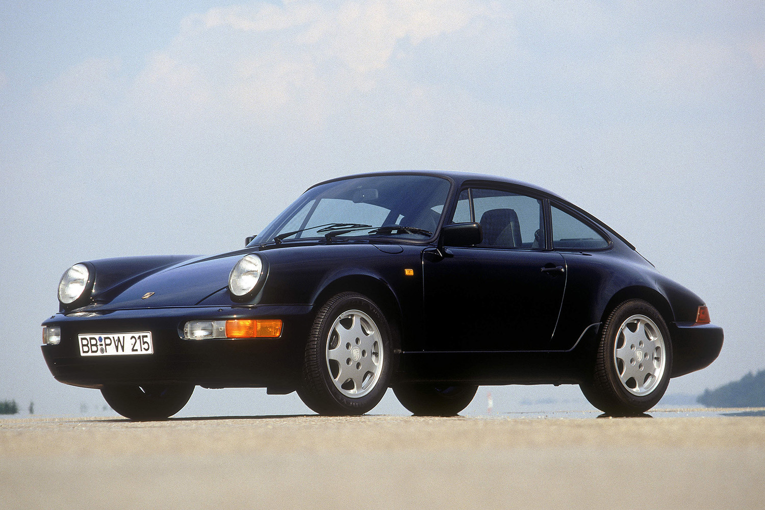ポルシェ911のフロントスタイリング