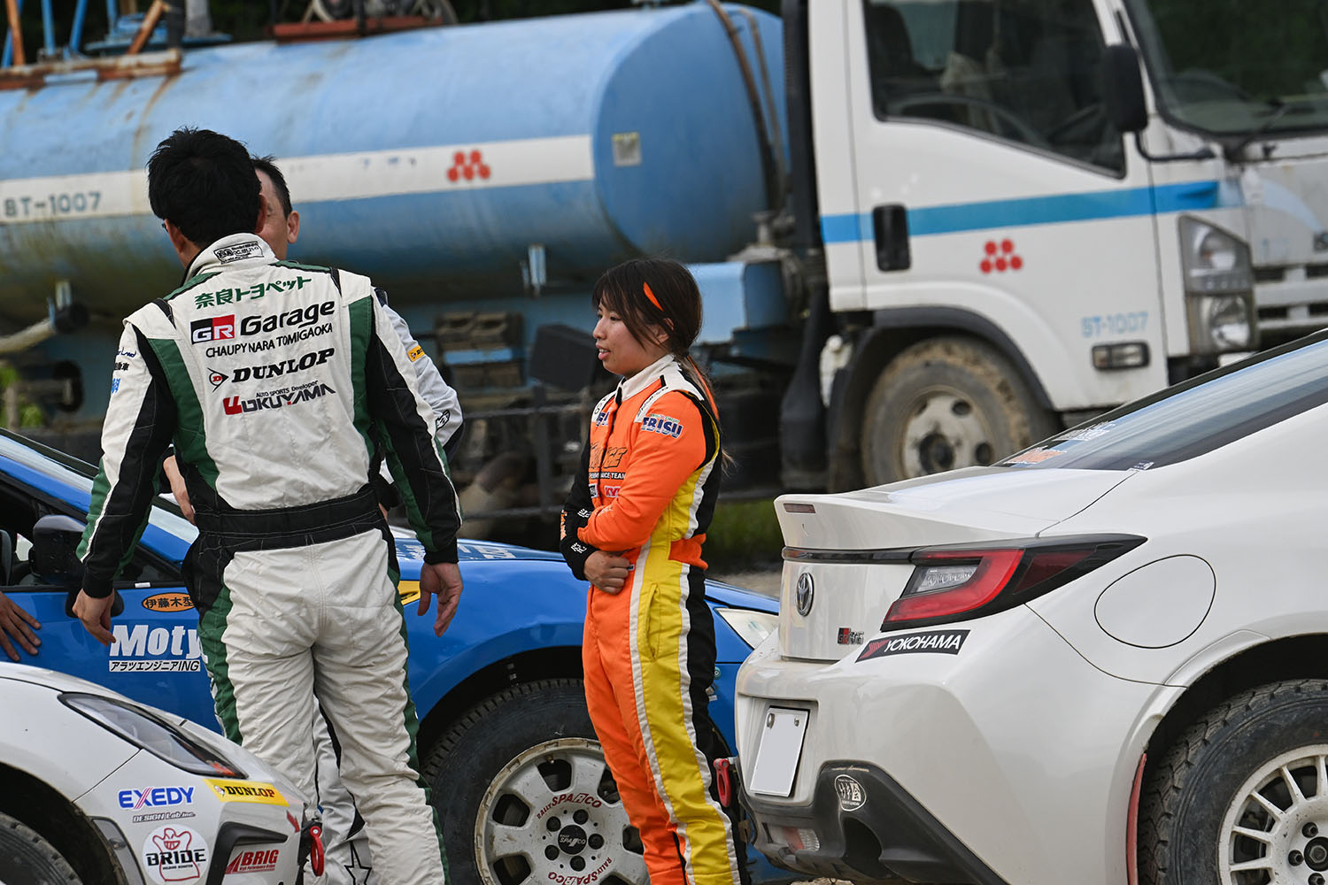 全日本ダートトライアルに参戦するみっちー選手