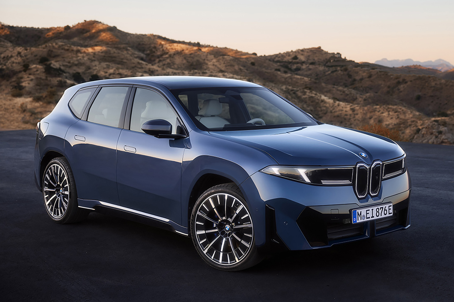 BMW iX3のフロントスタイリング