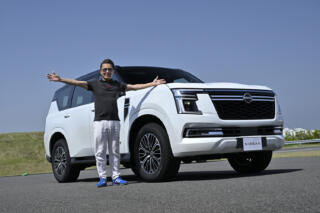 国内未導入の日産パトロールに桂　伸一さんが試乗