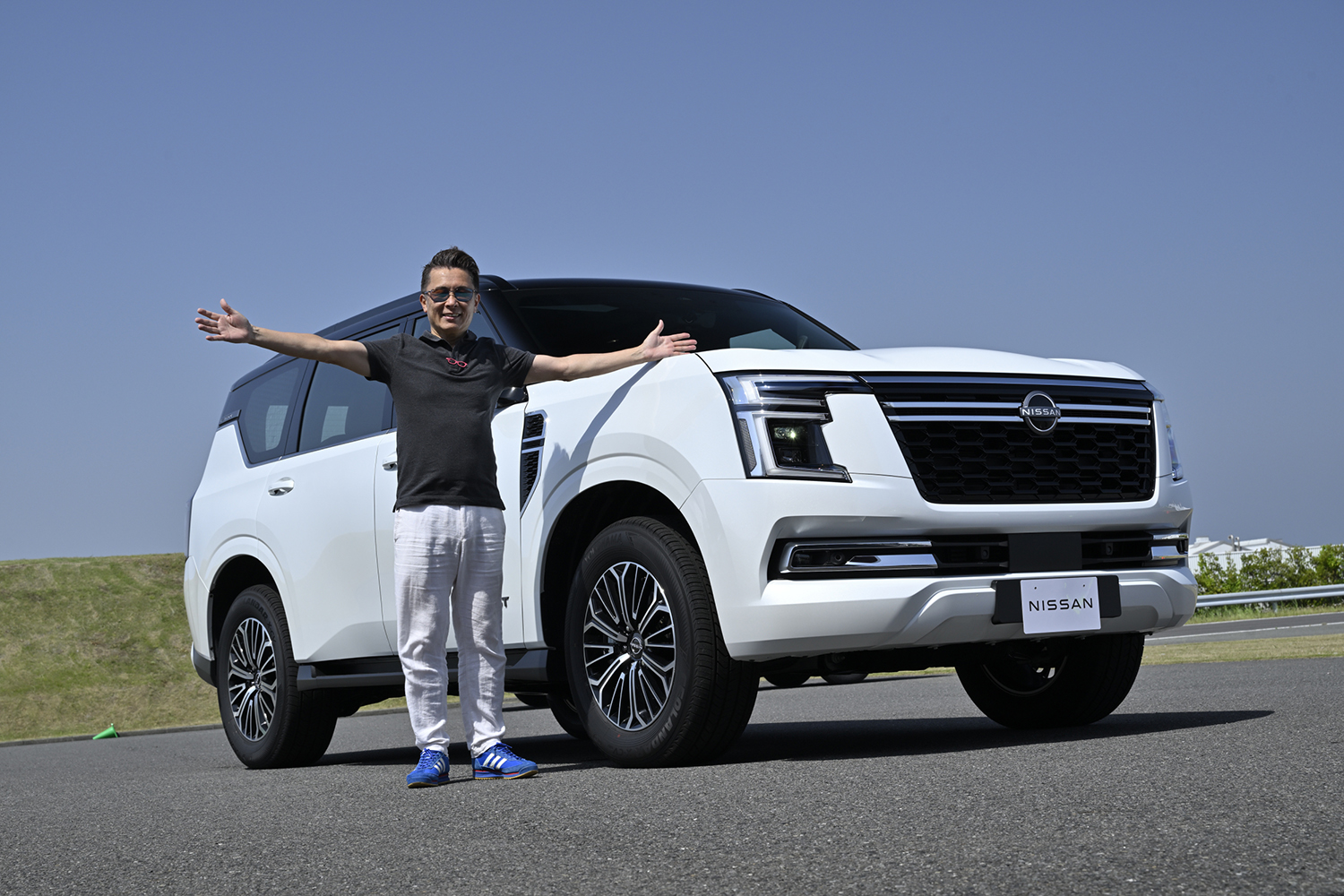 国内未導入の日産パトロールに桂　伸一さんが試乗