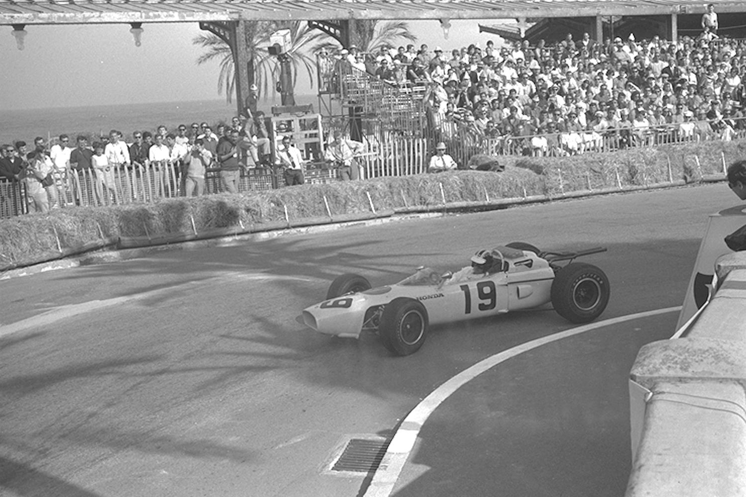 1965年のモナコGPのワンシーン