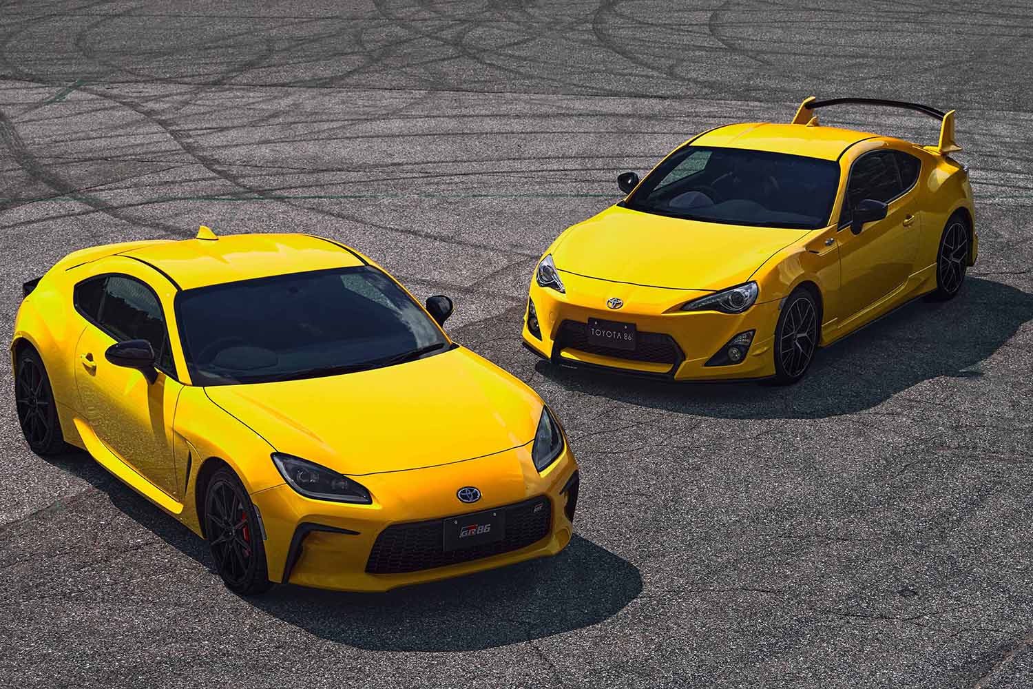 新旧ハチロクの"Yellow Limited"