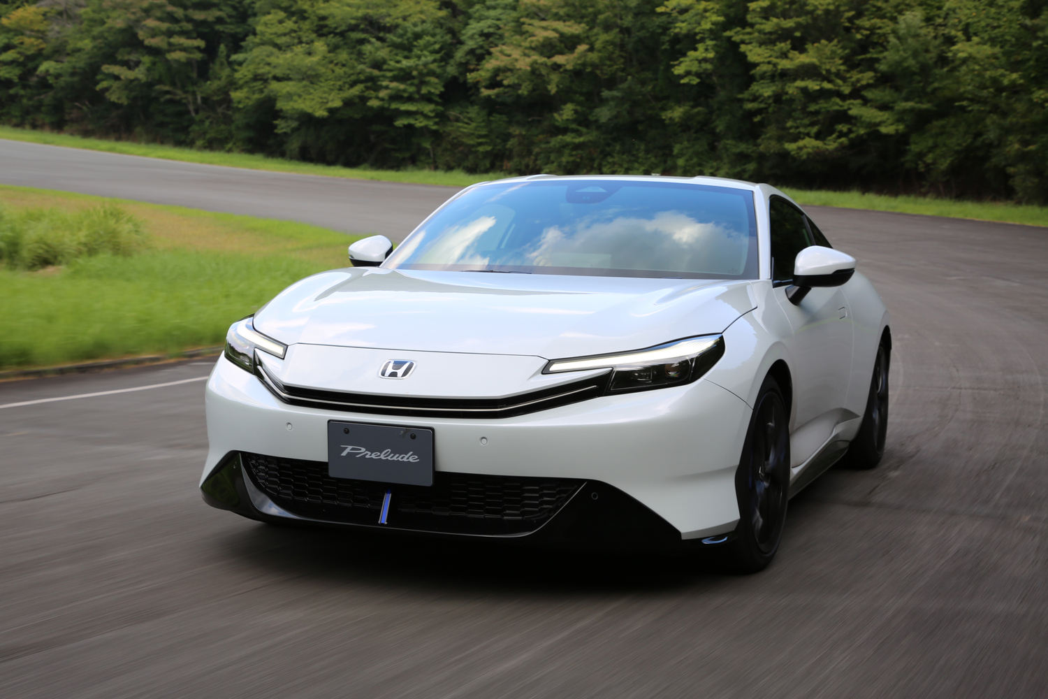 新型ホンダ・プレリュードのフロントスタイリング
