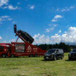 【画像】話題の「超新型デリカミニ」をどこよりも早く展示したのはキャンプ場！　オフロードや登坂の体験もできる「スターキャンプ2025 in 朝霧高原」で三菱車のスゴさを知った 〜 画像10