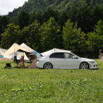 【画像】話題の「超新型デリカミニ」をどこよりも早く展示したのはキャンプ場！　オフロードや登坂の体験もできる「スターキャンプ2025 in 朝霧高原」で三菱車のスゴさを知った 〜 画像27