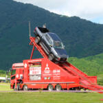 【画像】話題の「超新型デリカミニ」をどこよりも早く展示したのはキャンプ場！　オフロードや登坂の体験もできる「スターキャンプ2025 in 朝霧高原」で三菱車のスゴさを知った 〜 画像13