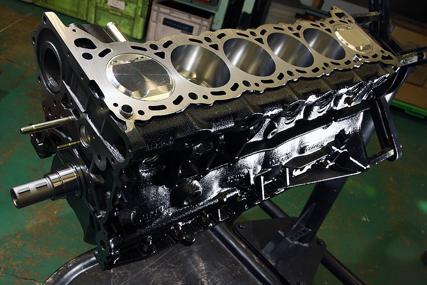 「RB26DETT」のエンジンブロック