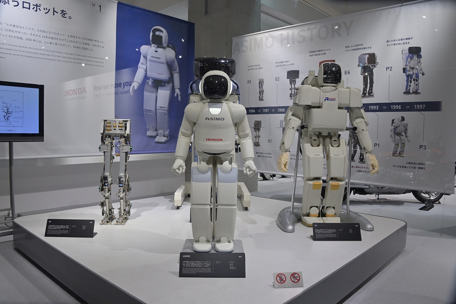 ASIMOとホンダの歴代ロボット