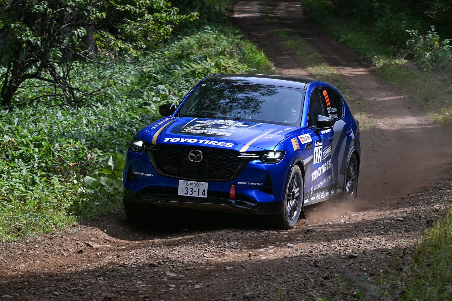 寺川選手と石川選手が操る117号車「MAGIC TY MAZDA CX-60」 〜 画像22
