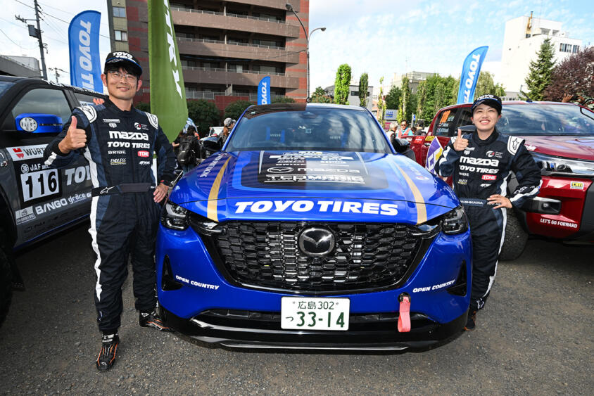 200kgも軽いCX-5よりも速いだと!?　デビュー戦のラリー北海道でいきなり２位のCX-60のポテンシャルがヤバい！