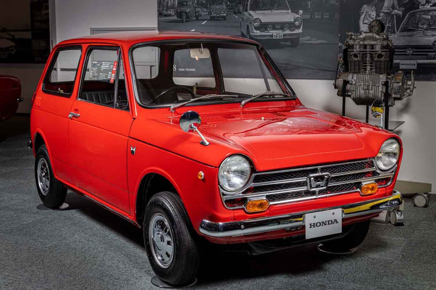 ホンダ N360のフロントスタイリング