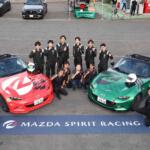 ゲームの世界からレースを目指す若者たちがとうとう実戦へ！　マツダのマツダの「バーチャルからリアルへの道」プロジェクト３期生が筑波デビュー