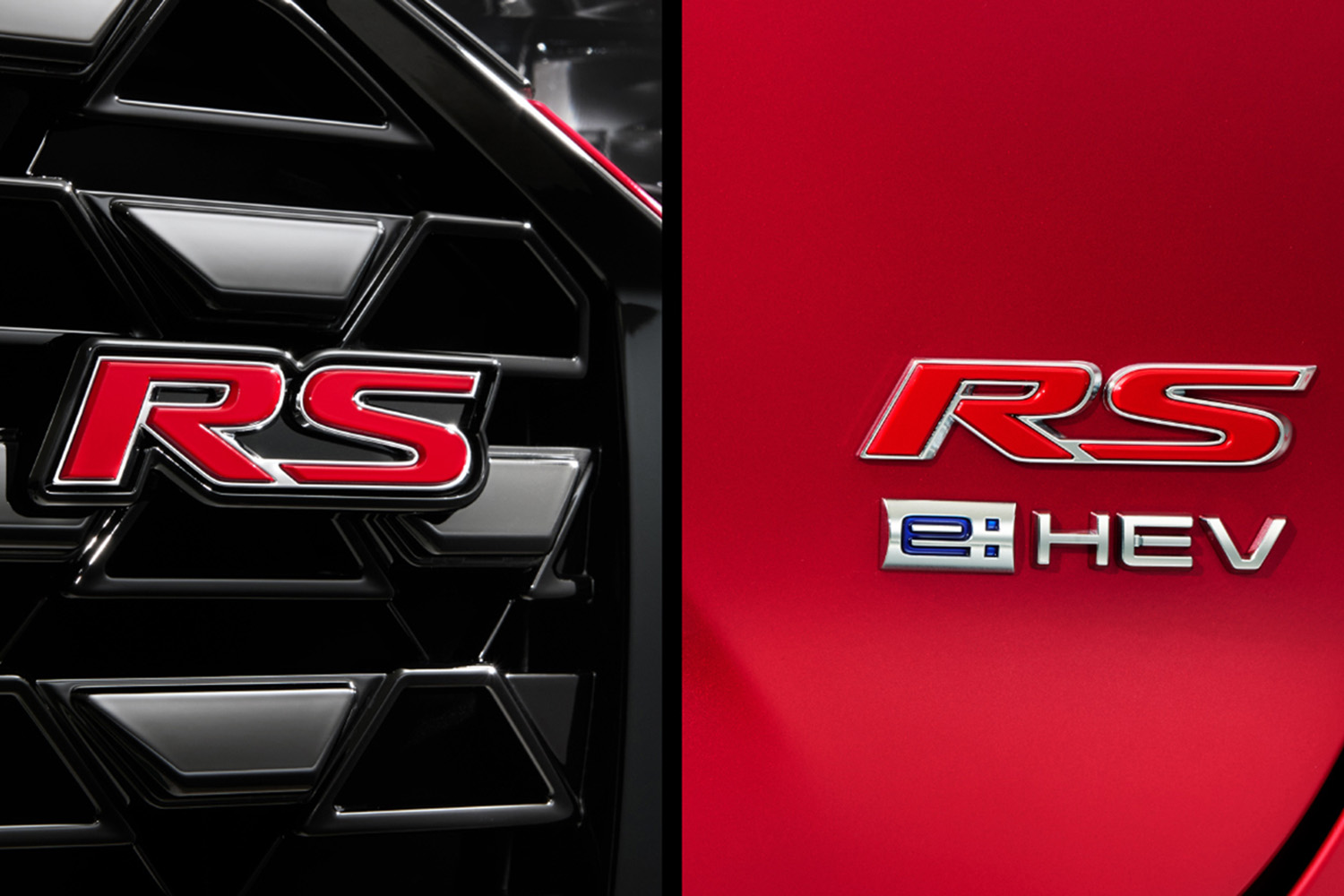 ホンダ・ヴェゼル新グレード「e:HEV RS」のRSエンブレム