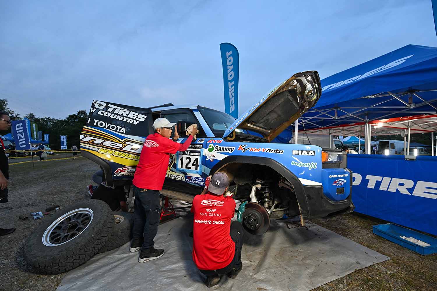 全日本ラリーに三菱トライトンとランクル250が挑戦 〜 画像5