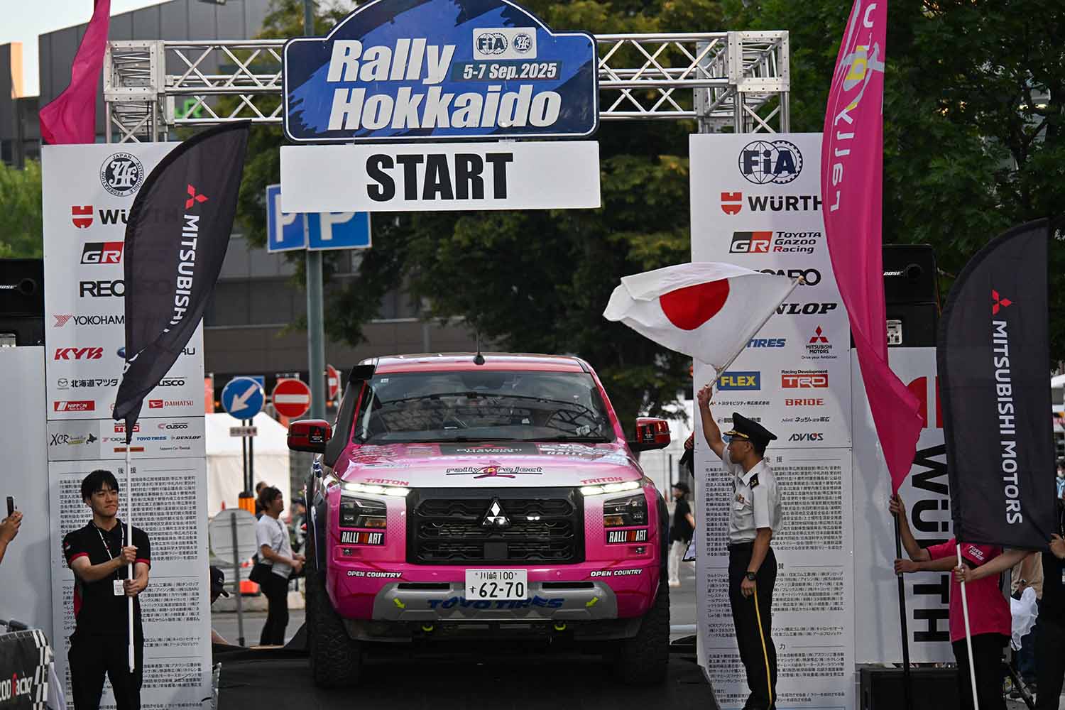 全日本ラリーに三菱トライトンとランクル250が挑戦 〜 画像27