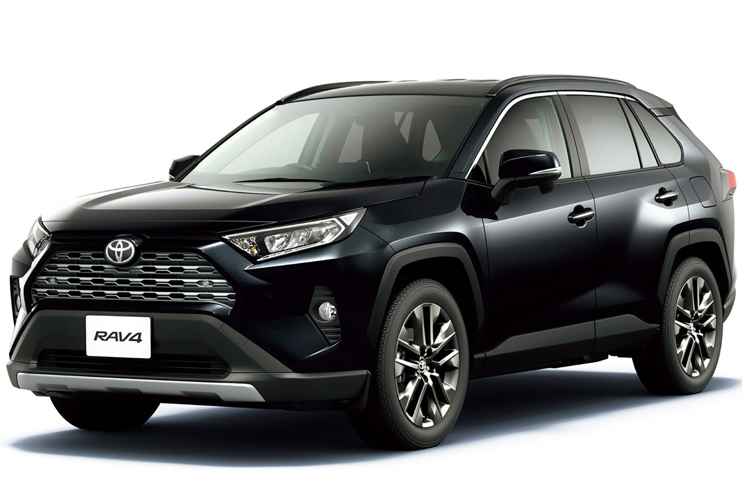 ブラックのトヨタRAV4