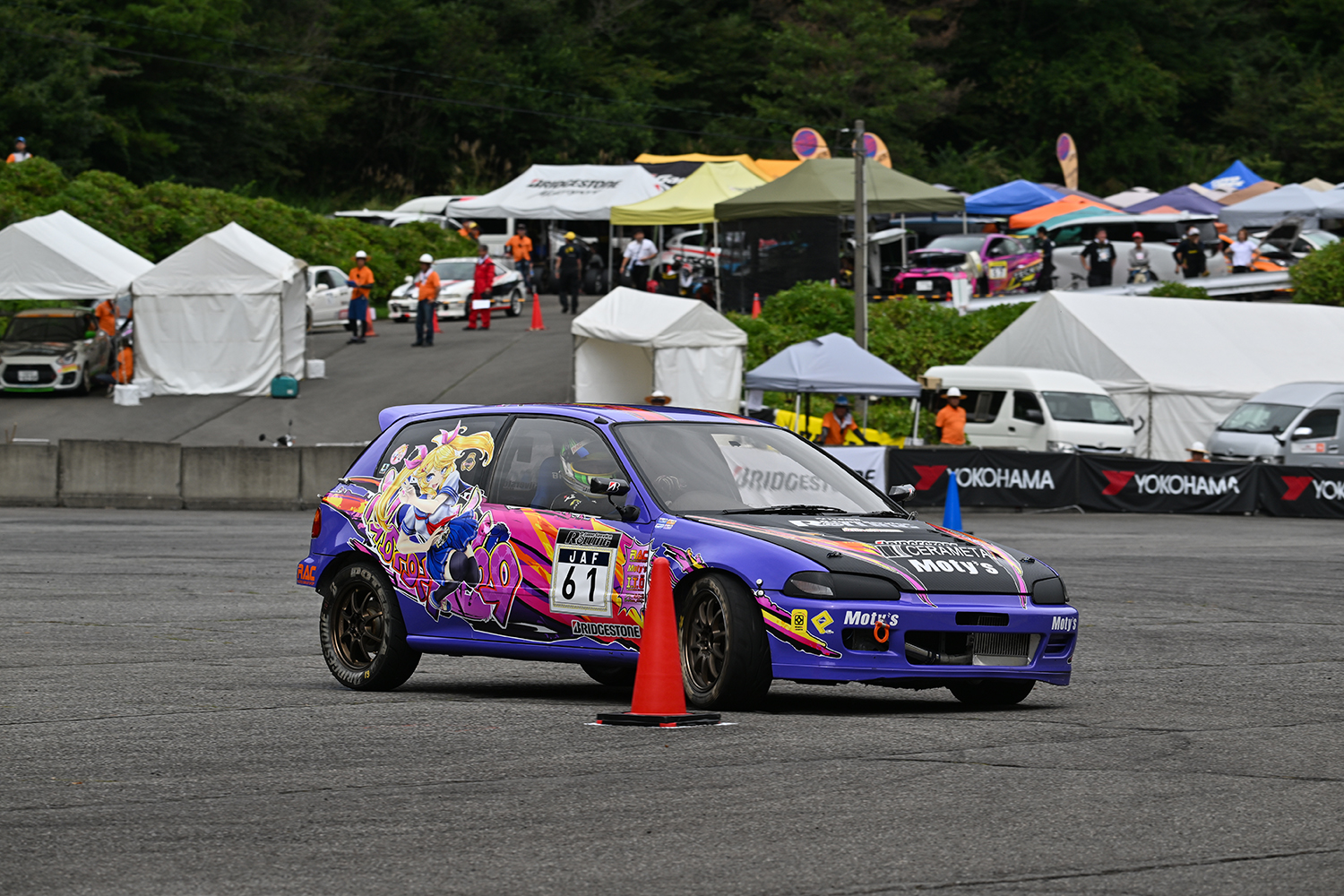 全日本ジムカーナに出場中の旧世代国産スポーツカー 〜 画像14