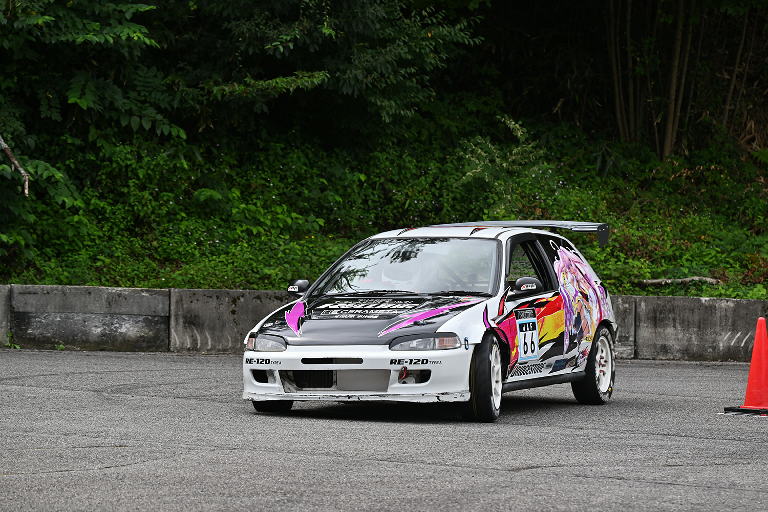全日本ジムカーナに出場中の旧世代国産スポーツカー 〜 画像15