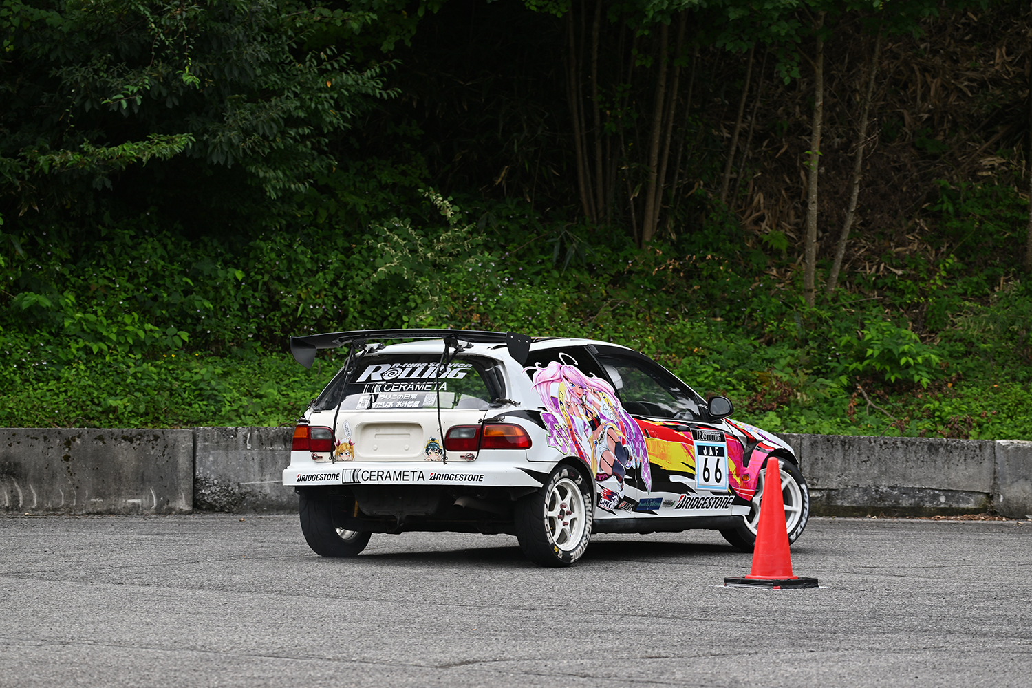 全日本ジムカーナに出場中の旧世代国産スポーツカー 〜 画像16