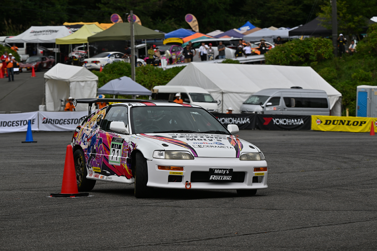全日本ジムカーナに出場中の旧世代国産スポーツカー 〜 画像19