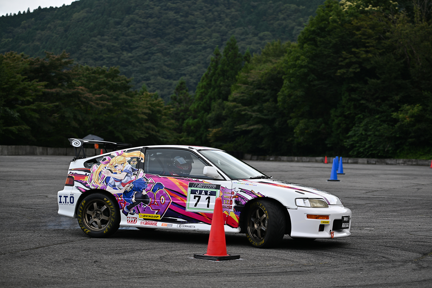 全日本ジムカーナに出場中の旧世代国産スポーツカー 〜 画像35