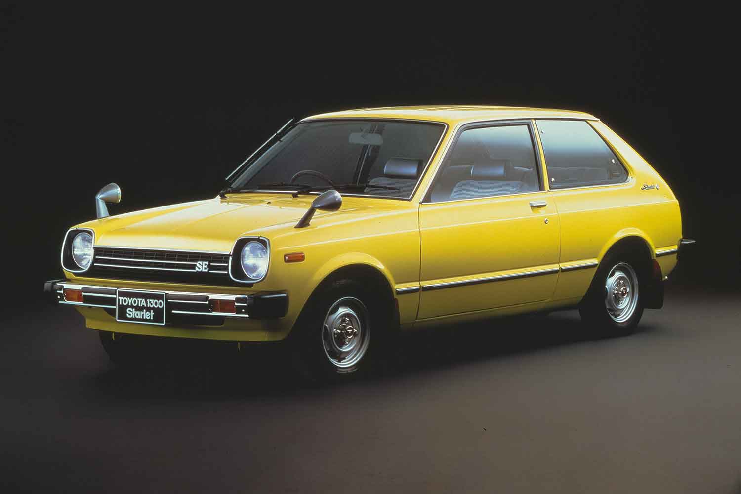 トヨタ「スターレット」（2代目）のフロントスタイリング