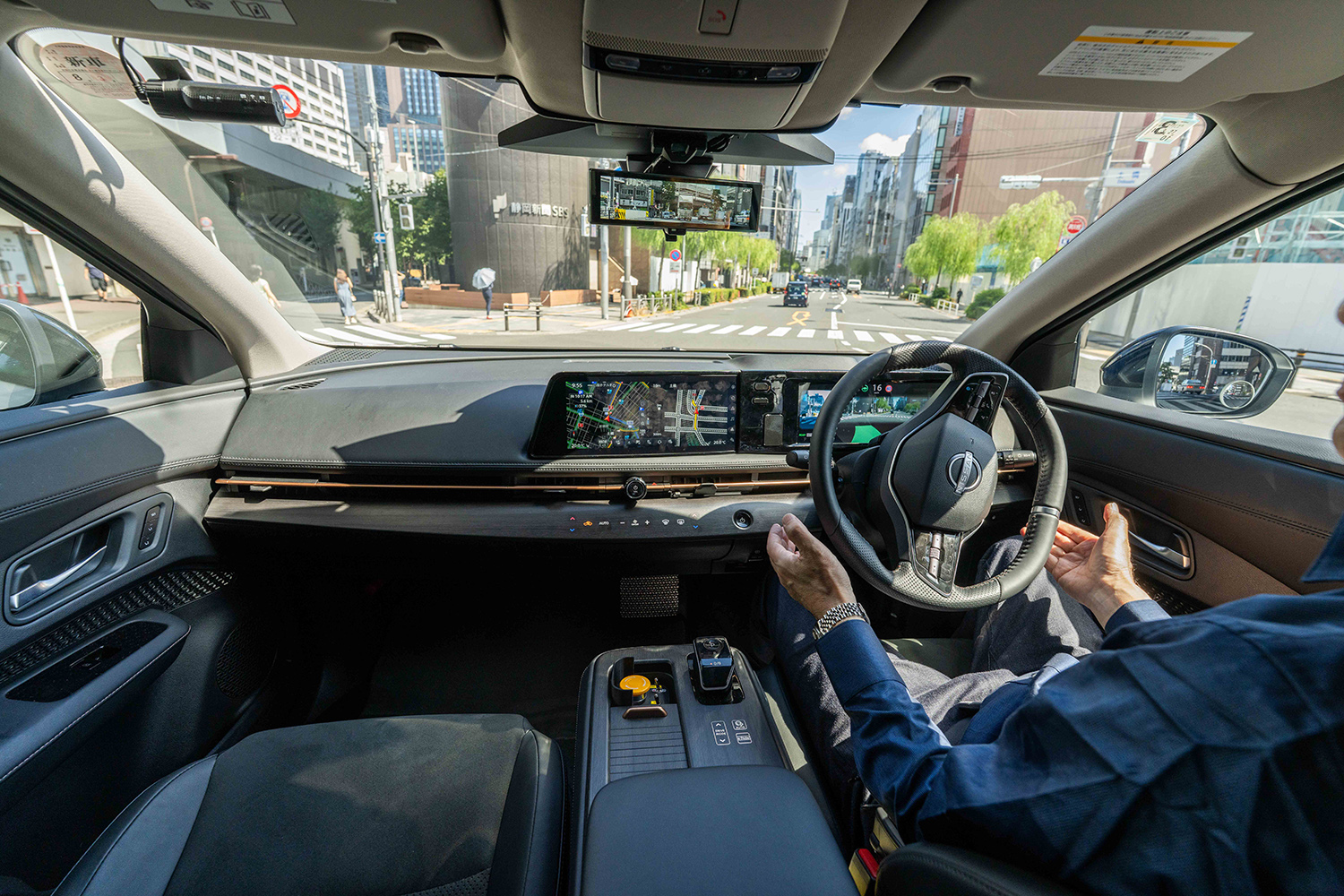 次世代ProPILOT搭載試作車に一般道で試乗 〜 画像21