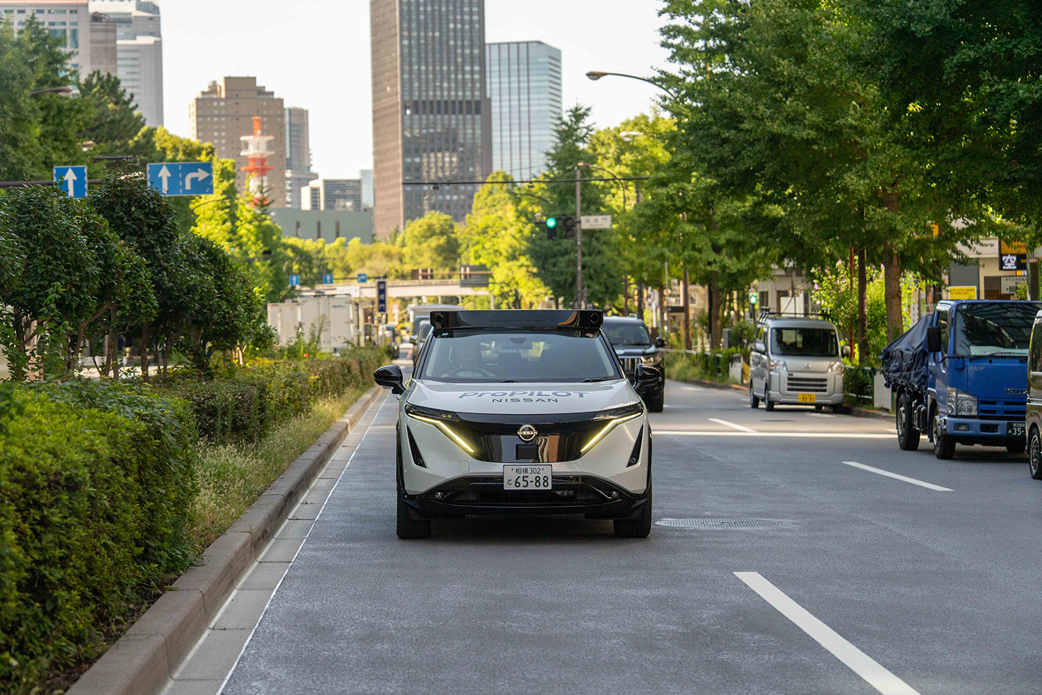 次世代ProPILOT搭載試作車に一般道で試乗 〜 画像23