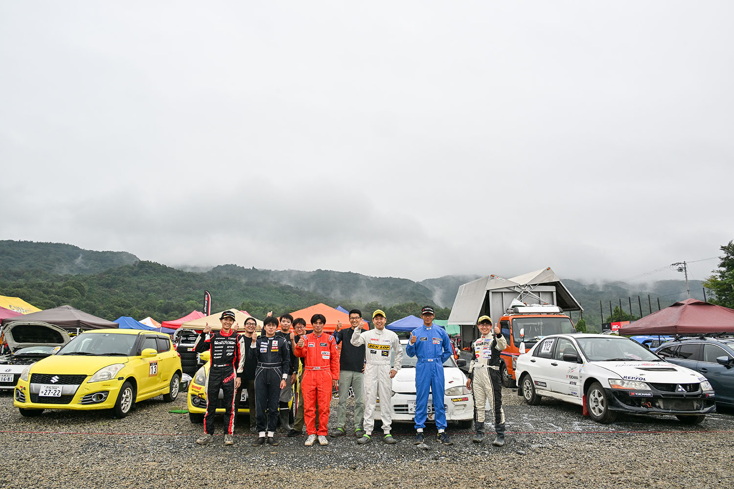 ダートトライアルシーンで注目を集めるナゾの集団「藤原大学自動車部」とは 〜 画像58