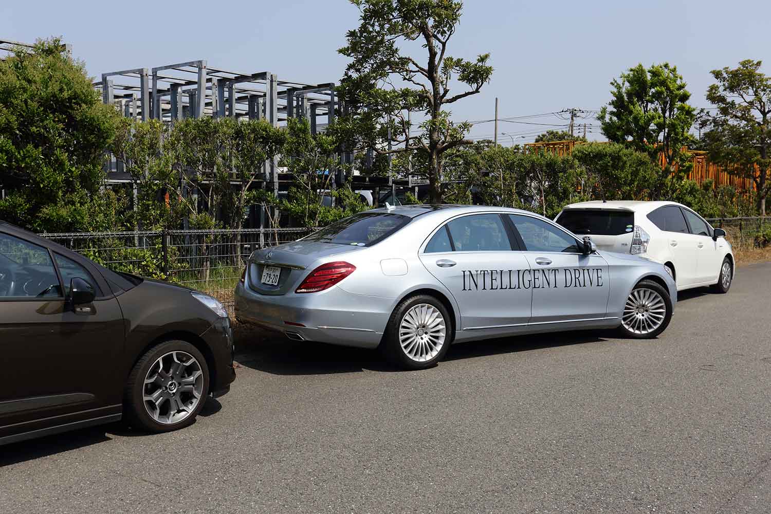 縦列駐車のイメージ
