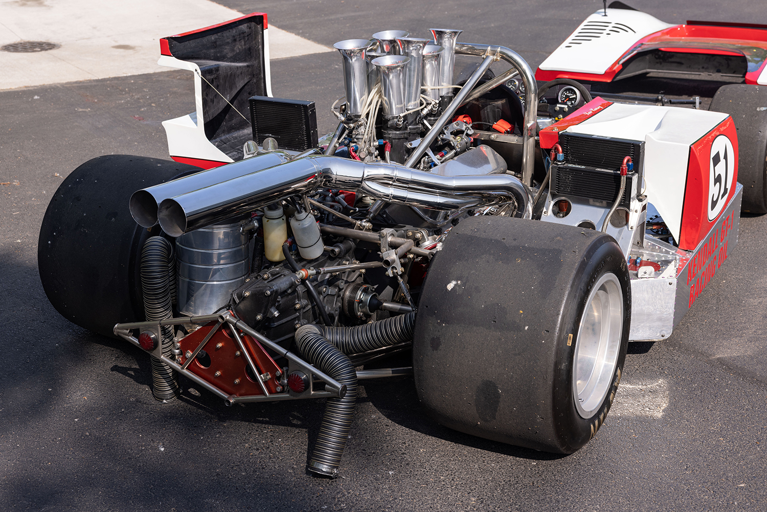 Lola T222 Chevrolet Can-Amのエンジン