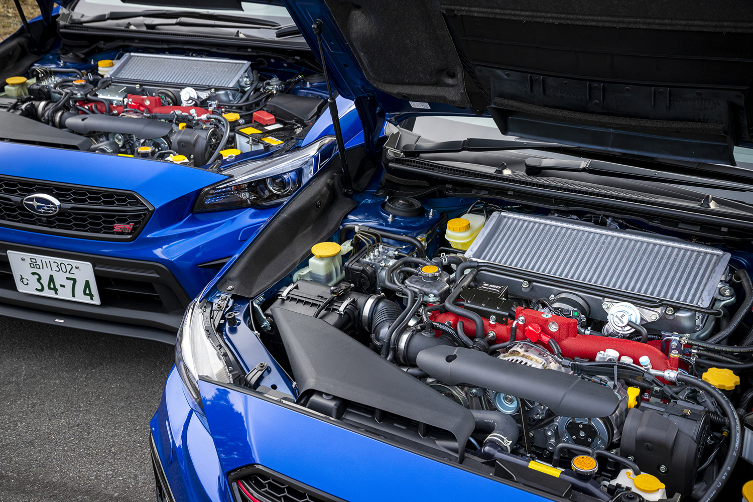 スバル WRX STI ファイナルエディションのエンジン