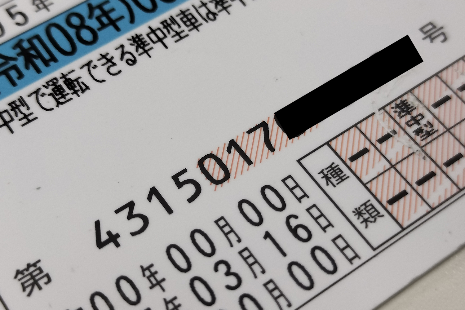 12桁の免許番号に隠された驚きの意味とは 〜 画像5