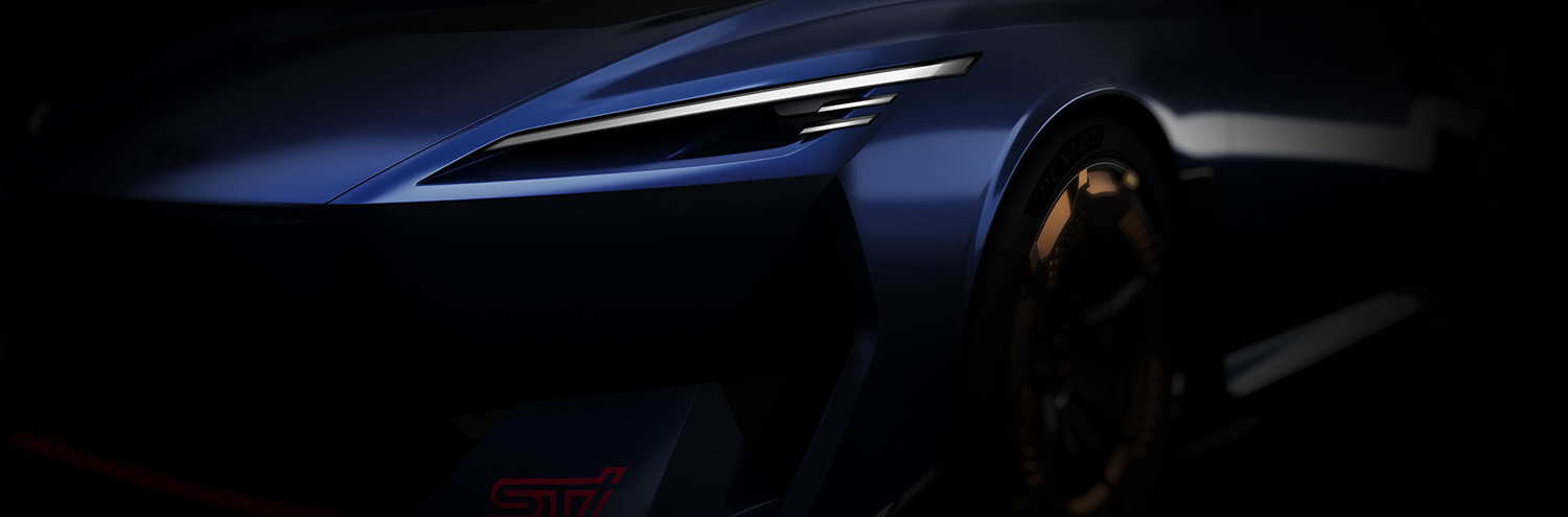 スバルPerformance-E STI conceptのティザー