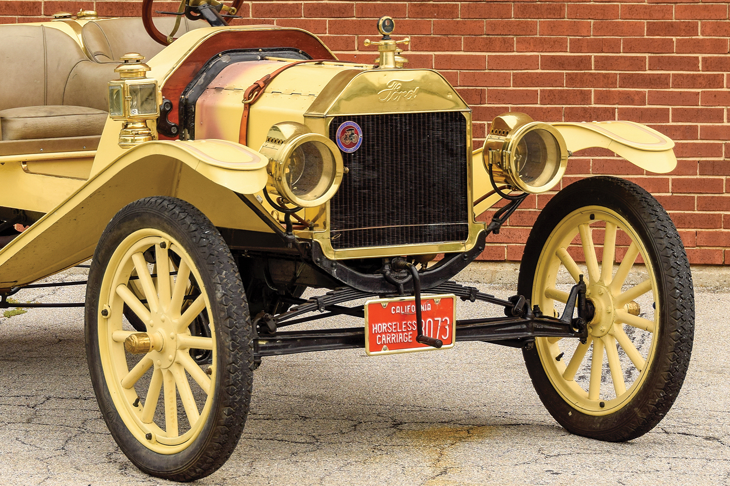 1919年式フォード・モデルTのフロントエンド