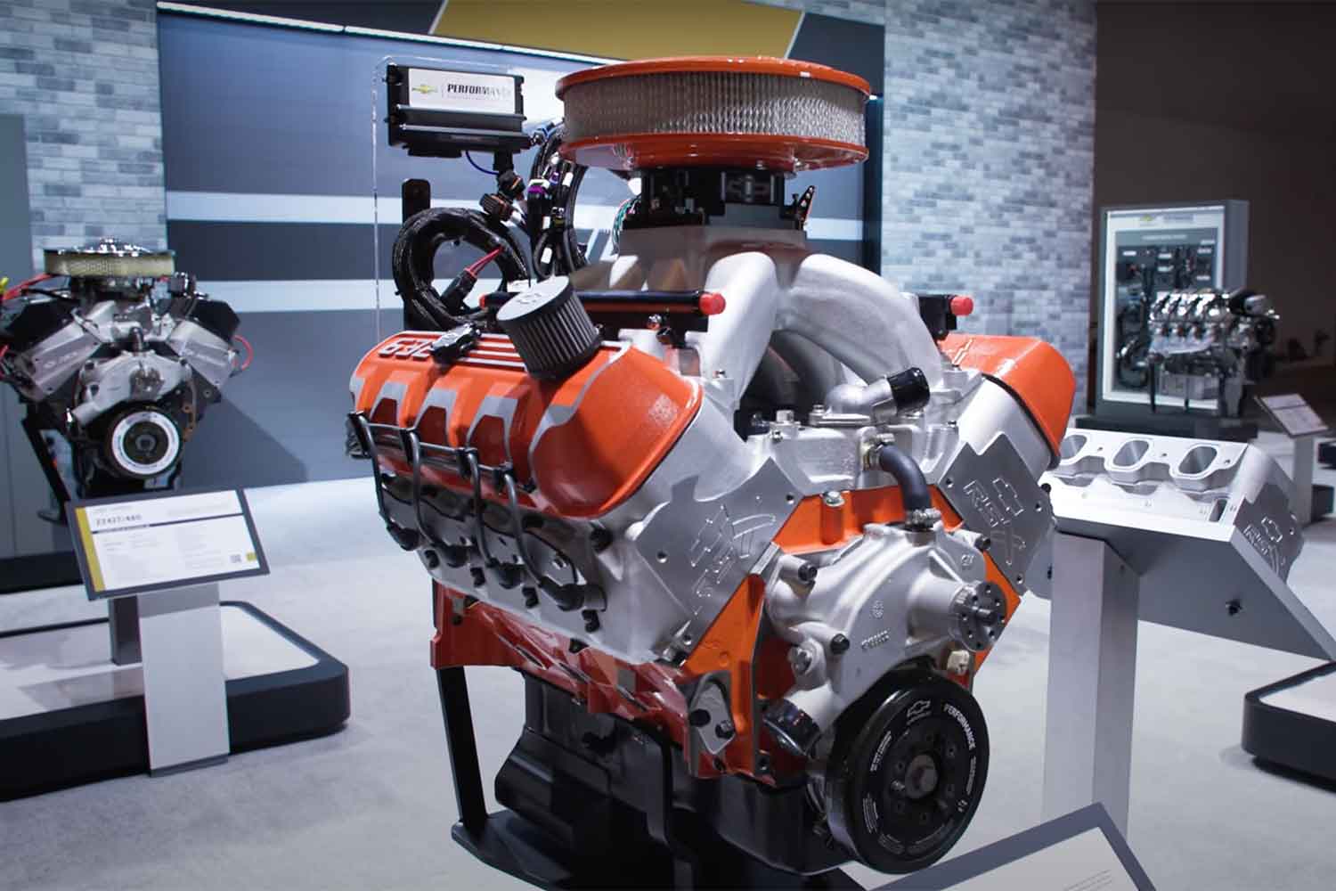 シボレーのV8エンジン