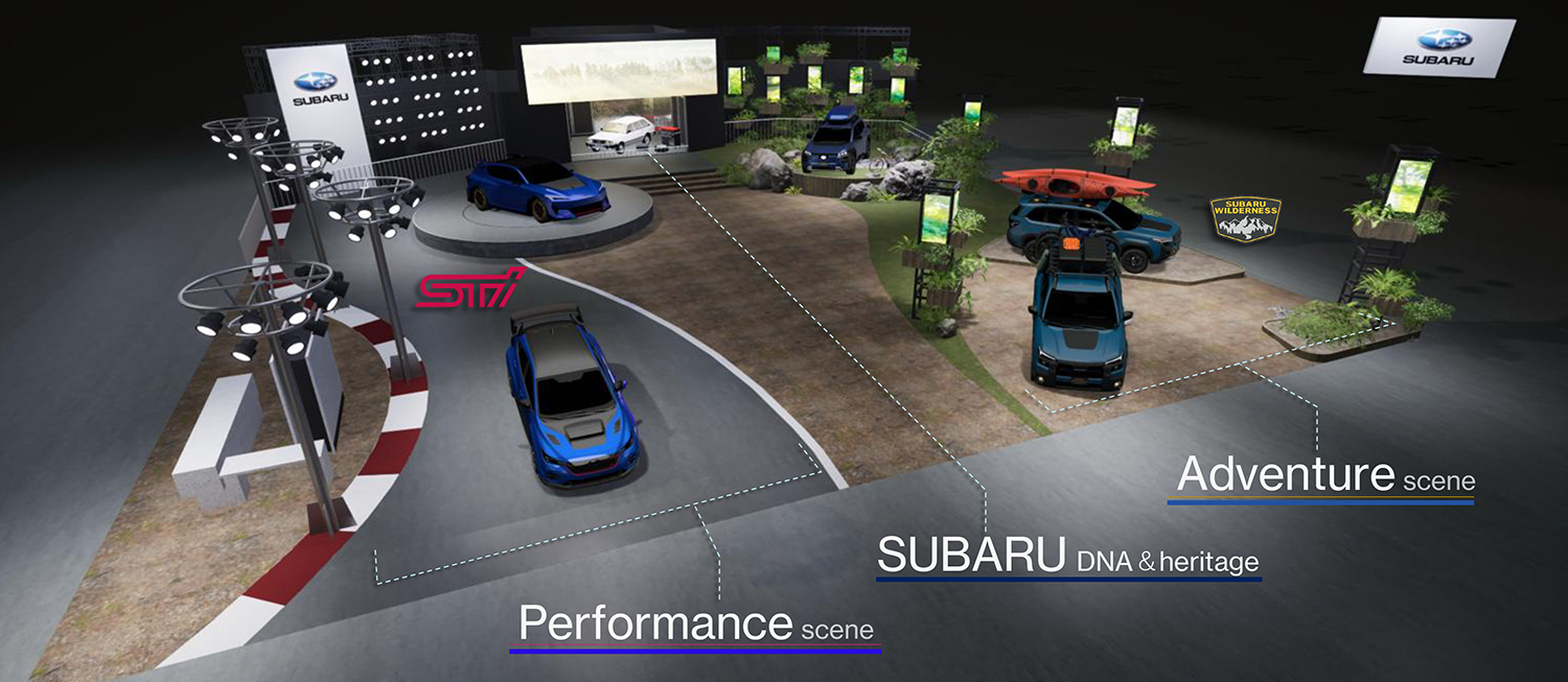 ジャパンモビリティショー2025のスバルブース 〜 画像4