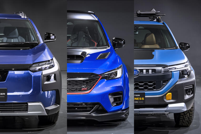 この先SUBARUから目が離せない! 「パフォーマンス」と「アドベンチャー」の2本柱で激熱のクルマが続々登場予定【ジャパンモビリティショー2025】