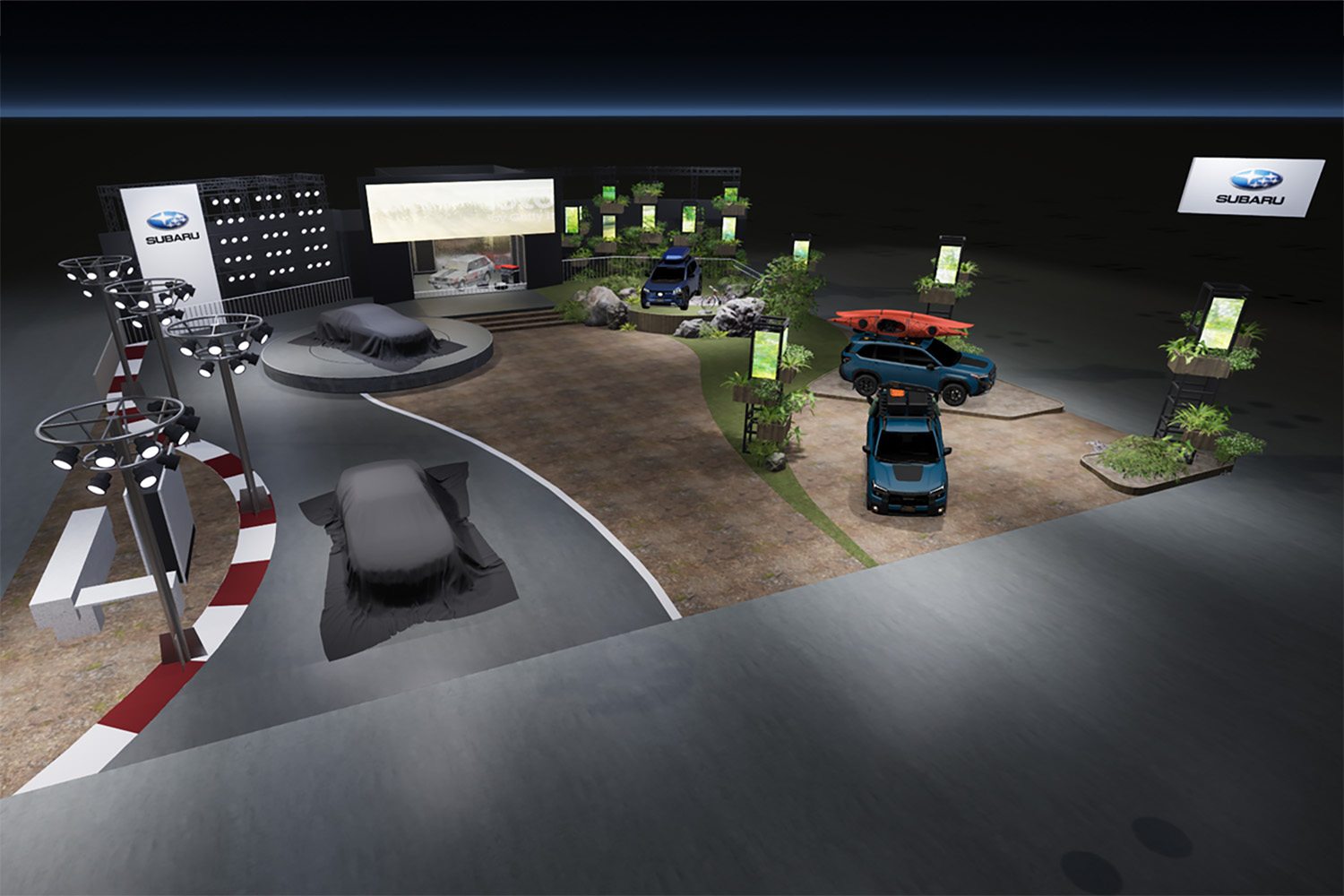 ジャパンモビリティショー2025のスバルブース 〜 画像11