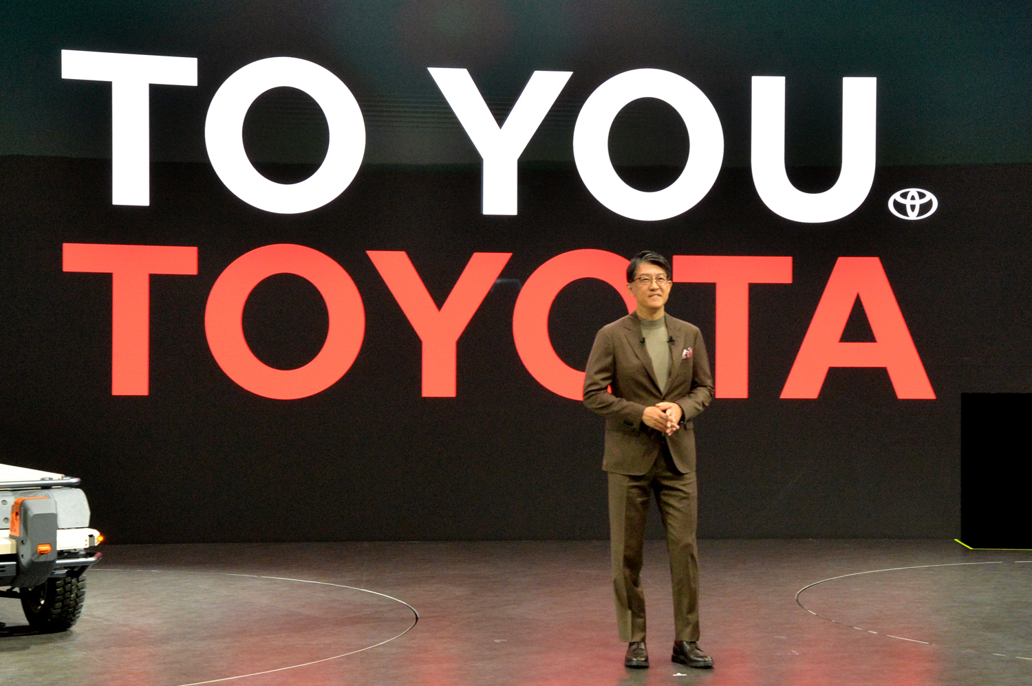 トヨタの佐藤社長