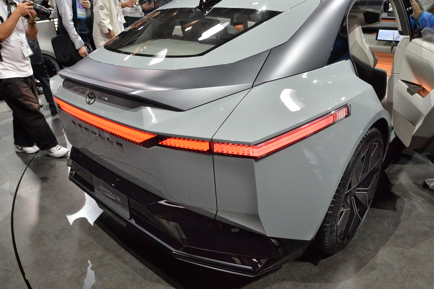 トヨタ・カローラ・コンセプトのリヤスタイリング