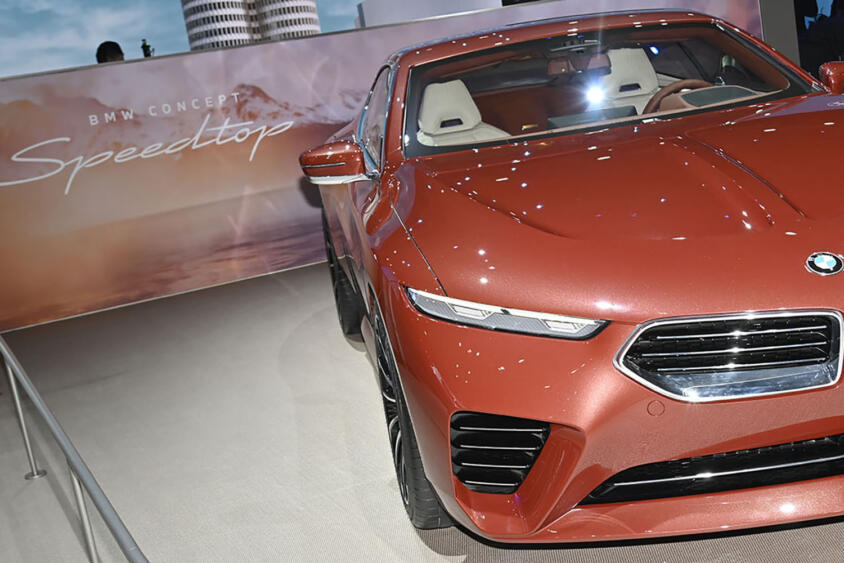 0-100km/h加速が3.3秒のワゴンとかBMWのやる気がヤバイ! コンセプトモデルを販売する驚愕プロジェクトから「スポードトップ・コンセプト」が誕生【ジャパンモビリティショー2025】