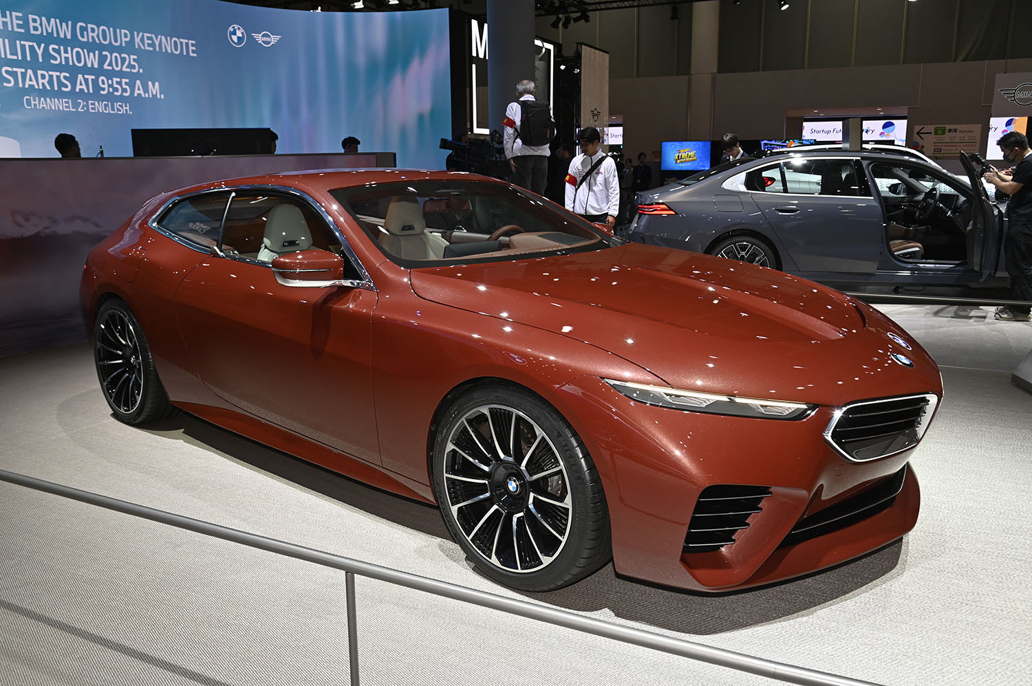 BMWスピードトップ・コンセプトのフロントスタイリング