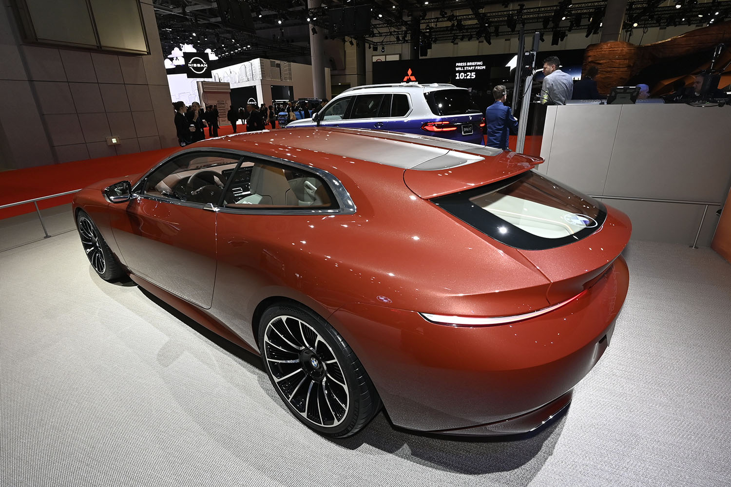 BMWスピードトップ・コンセプトのリヤスタイリング